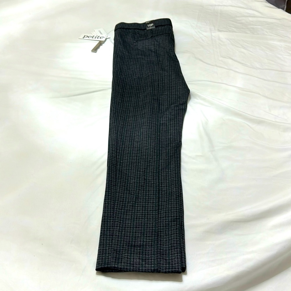 NEW Amanda + Chelsea women’s, petite, slim, leg, stretch, dress pants, washable